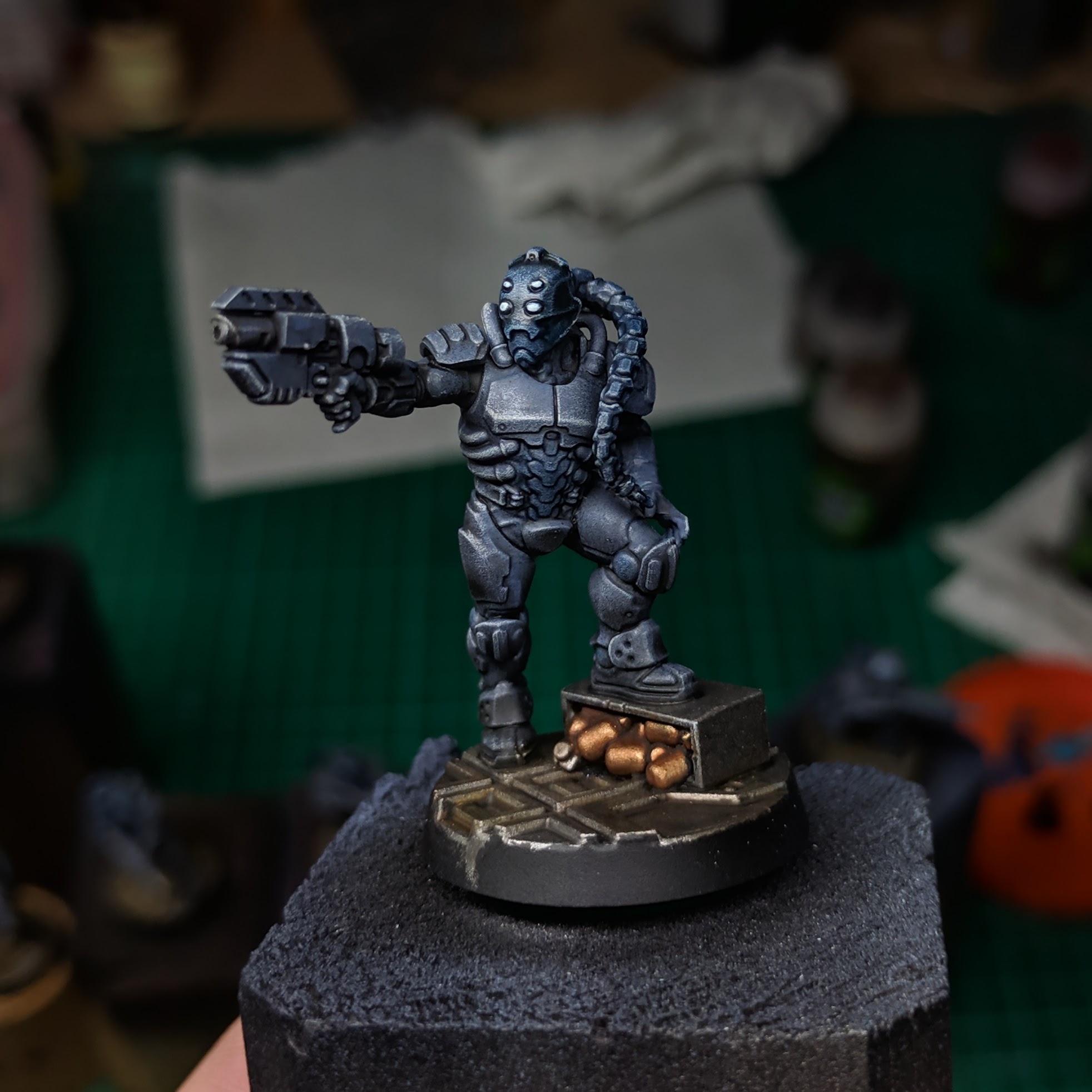 Video Tutorial Speed painting a Van Saar ganger Rapid Fire Wargaming