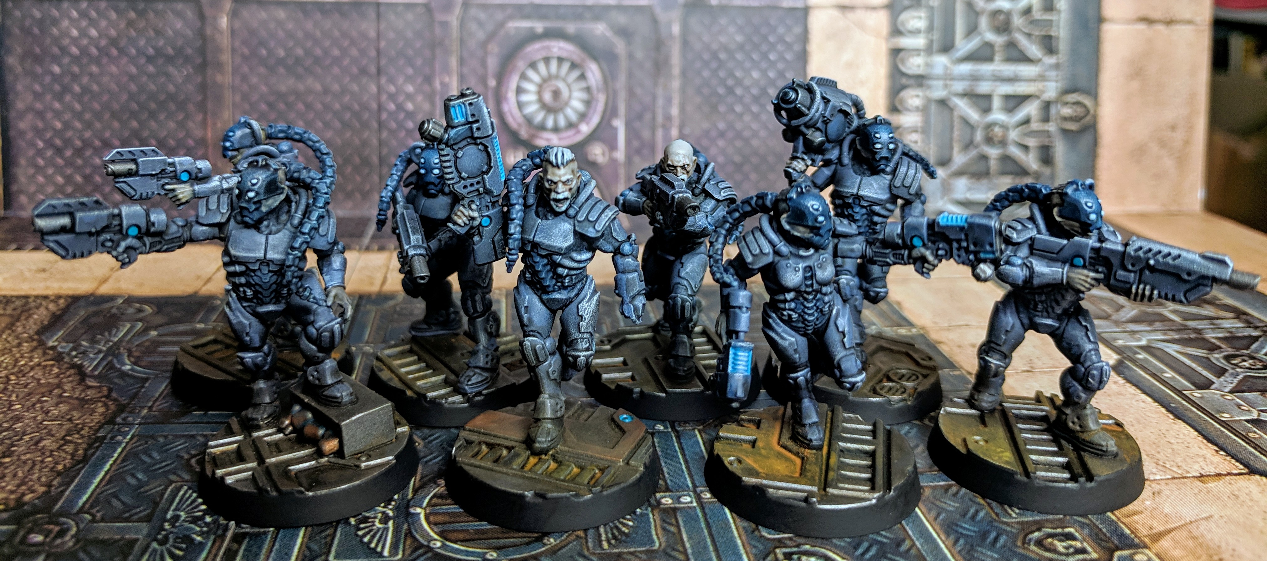 Video Tutorial Speed painting a Van Saar ganger Rapid Fire Wargaming