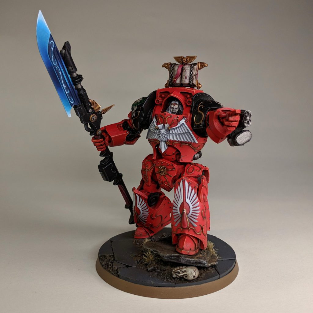 Blood Angels Librarian Dreadnought